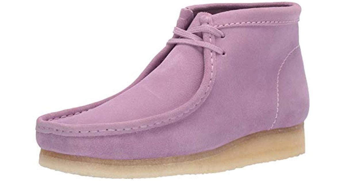 Purple wallabees on sale