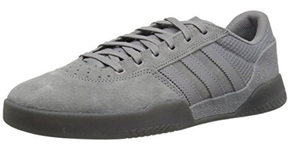 adidas Originals City Cup Skate Shoe in Gray for Men Lyst