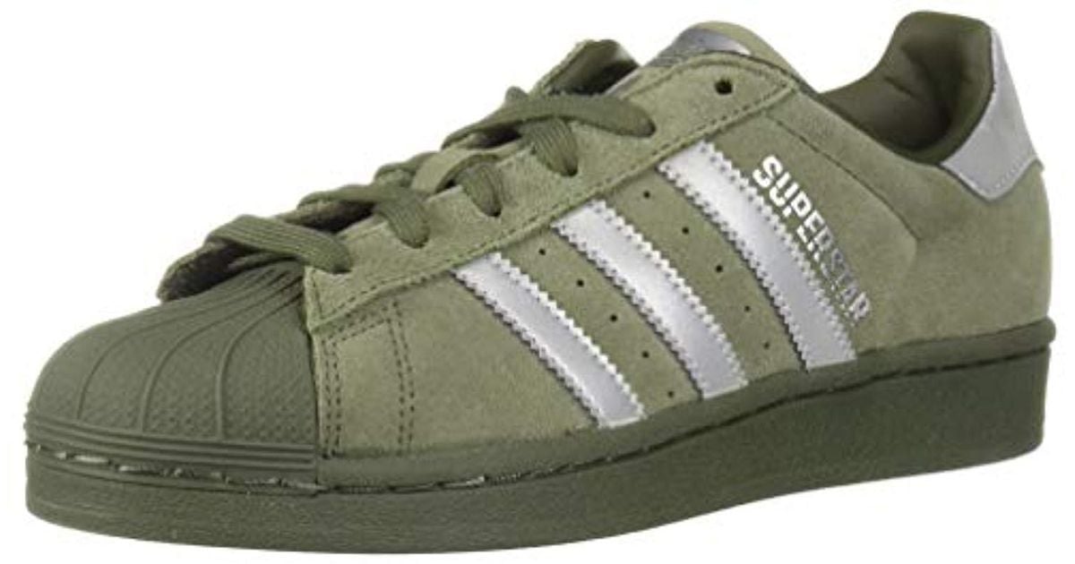Superstar Shoes B41988 Green for Men - Lyst