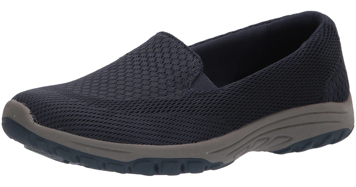 Skechers Sporty Loafer Flat in Black Lyst UK