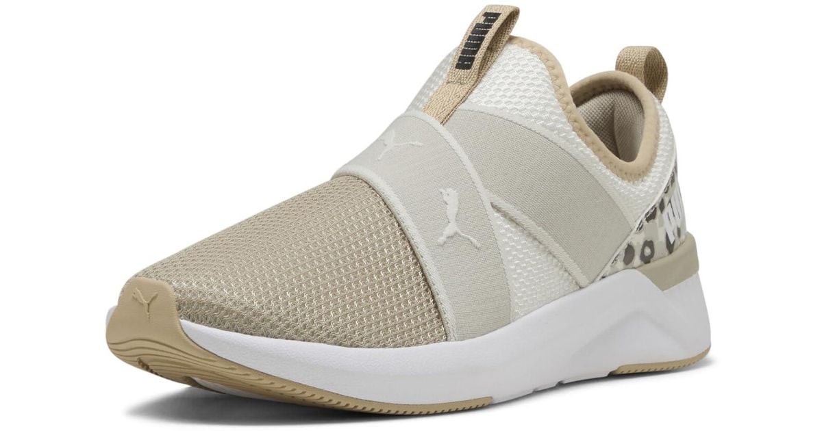 PUMA Softride Harli Slip On Cross Trainer Sneaker in White Lyst