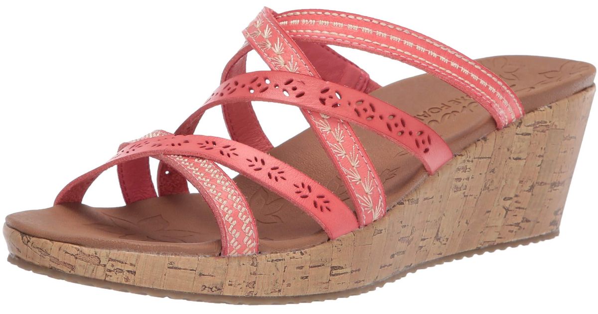 Skechers beverlee deals wedge sandal
