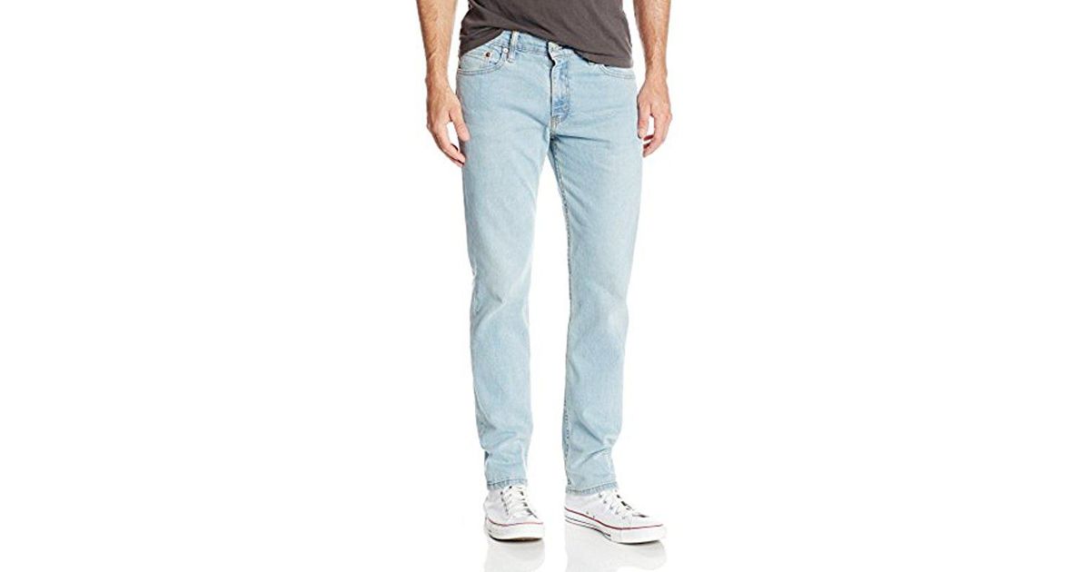 levi's 511 light blue