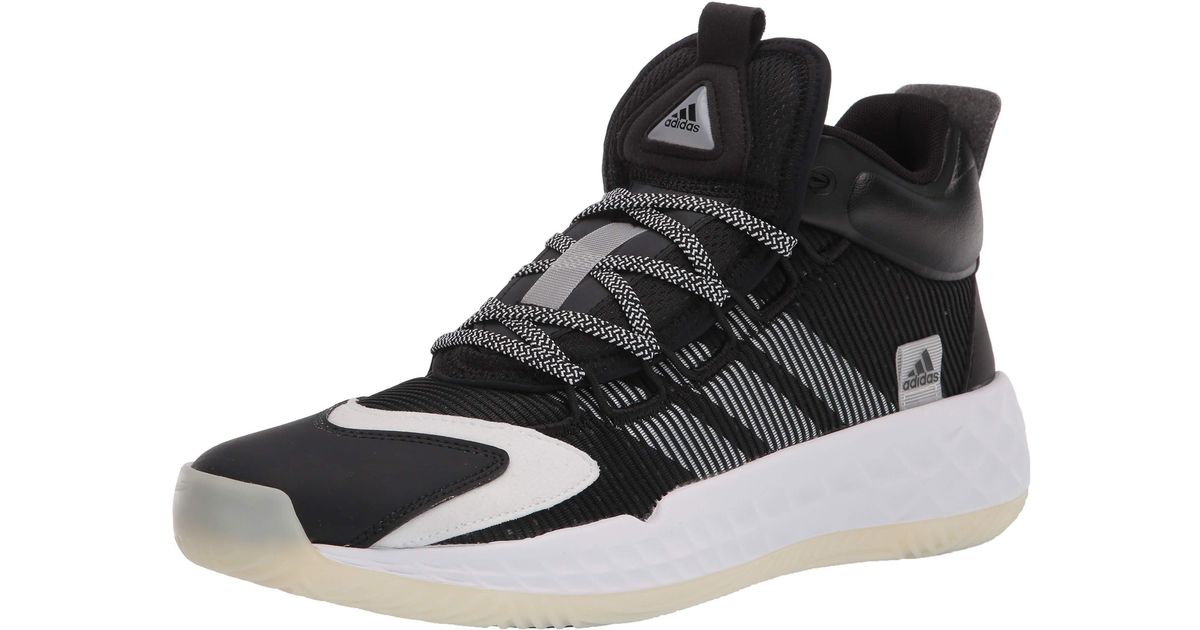 adidas Coll3ctiv3 2020 Mid Basketball Shoe in Black | Lyst