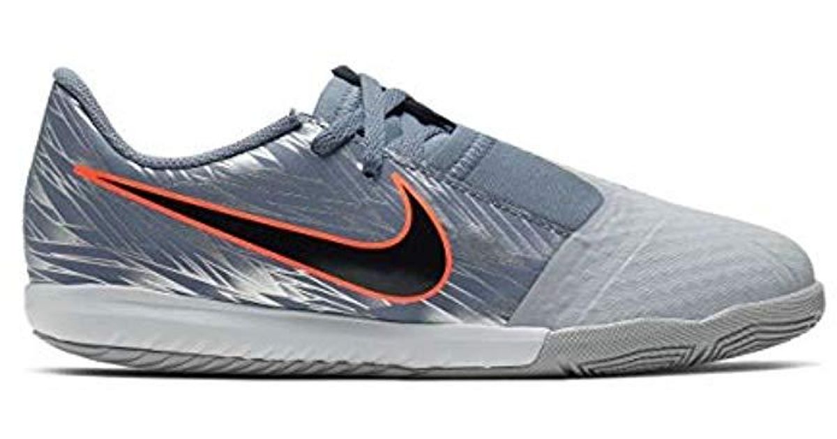 Nike Youth Phantom Venom Academy Indoor Soccer Shoe In Blue For