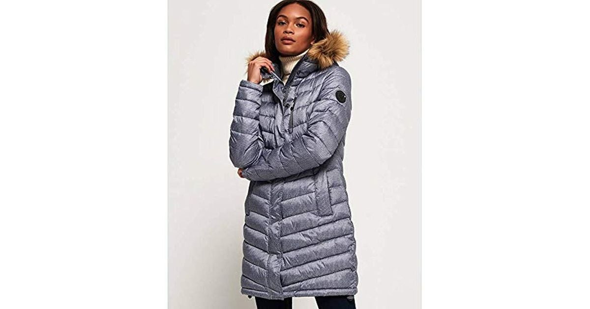Superdry G50006sr Jacket in Grey Lyst UK