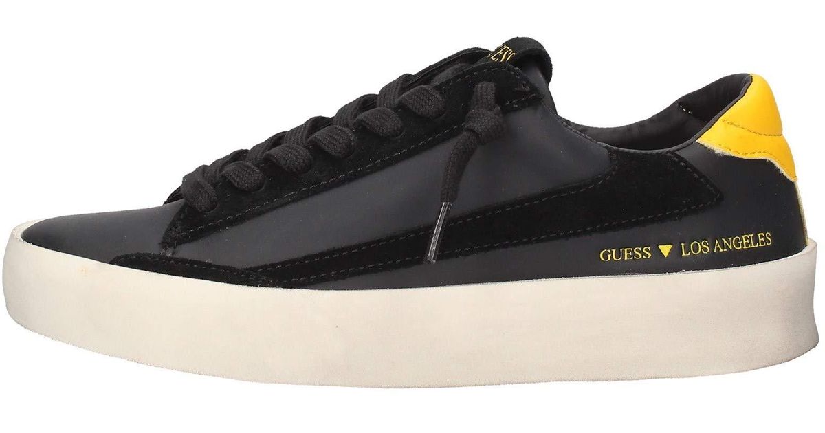 Scarpe Uomo Sneaker Mod. Firenze in Ecopelle/Pelle Colore Nero U21GU01 Guess  pour homme en coloris Noir | Lyst