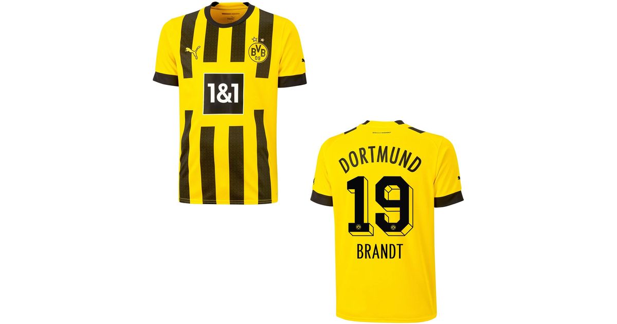 PUMA BVB Borussia Dortmund Trikot Home 2023 in Gelb für Herren Lyst DE
