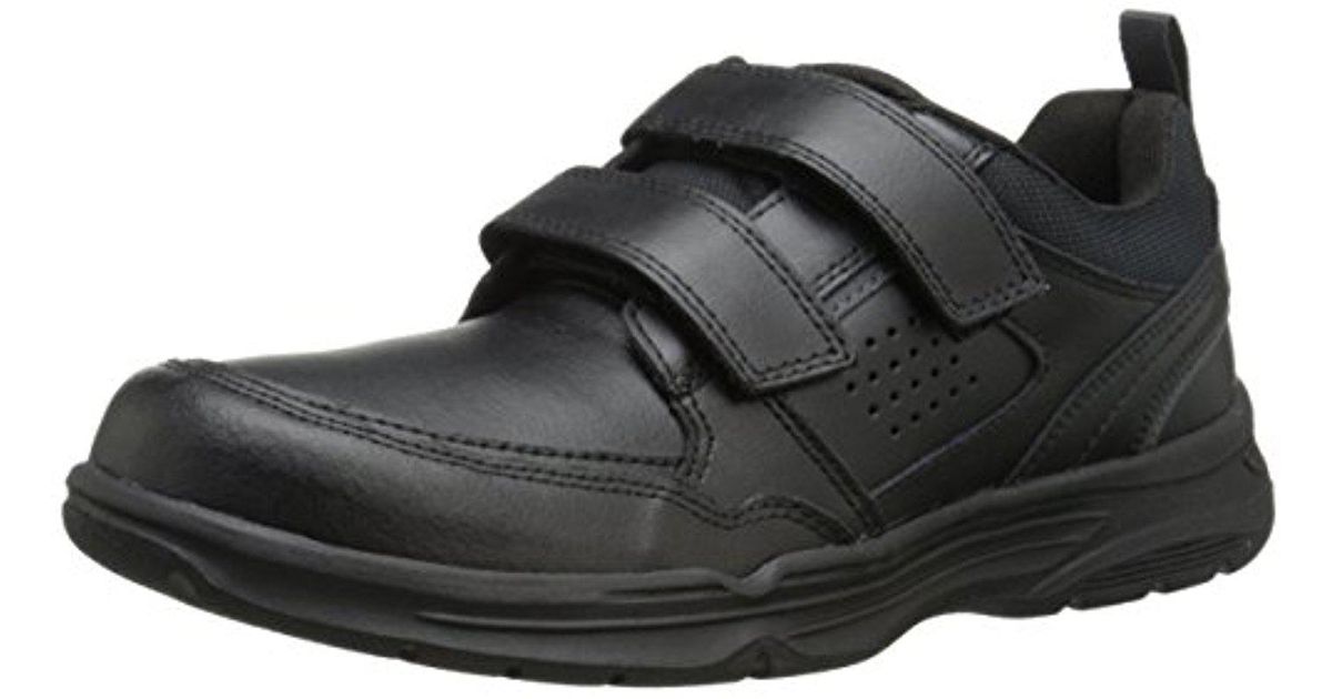 mens rockport shoes with velcro straps