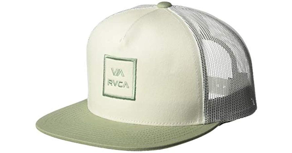 rvca green hat
