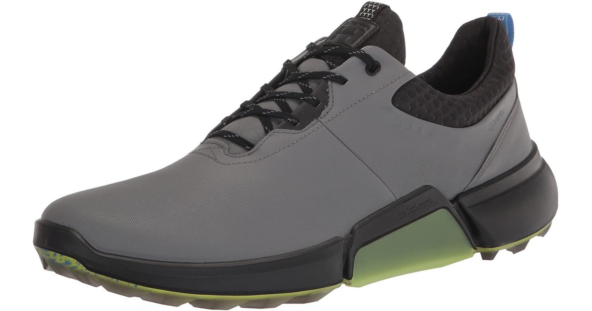 Ecco Tex Golf Shoes - Titanium - 12-12.5 in Black for Men | Lyst