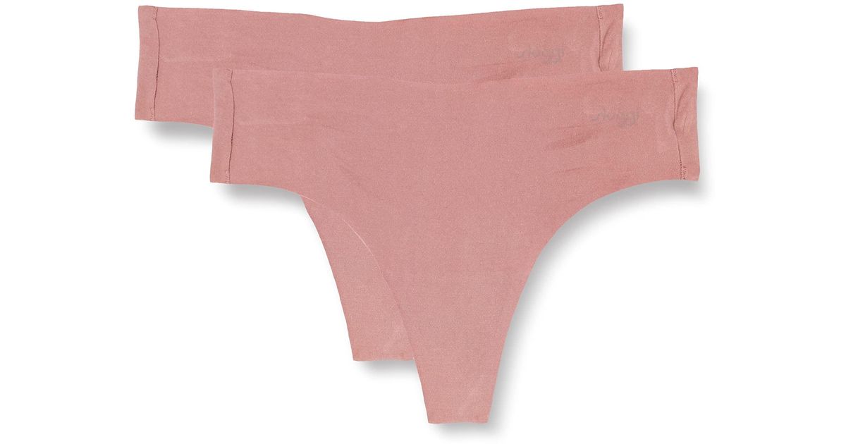 Sloggi Zero Modal 2.0 H Hipstring 2p G-string in Pink | Lyst UK