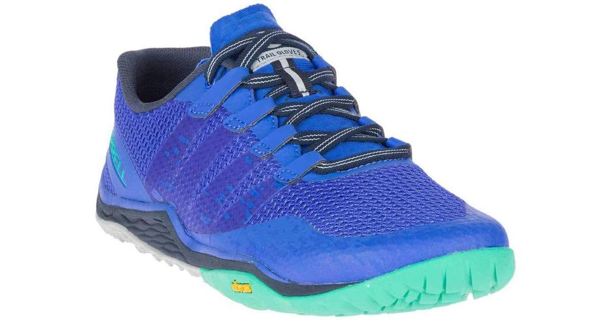 Merrell Trail Glove 5 Fitness Shoes in Blue | Lyst