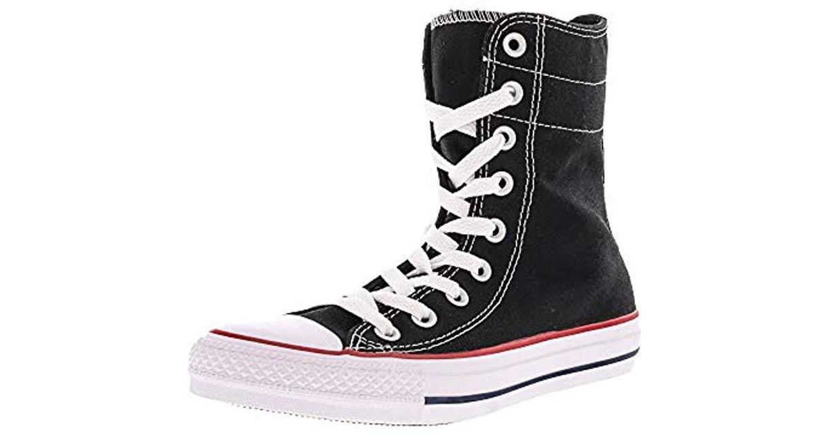 extra high top sneakers