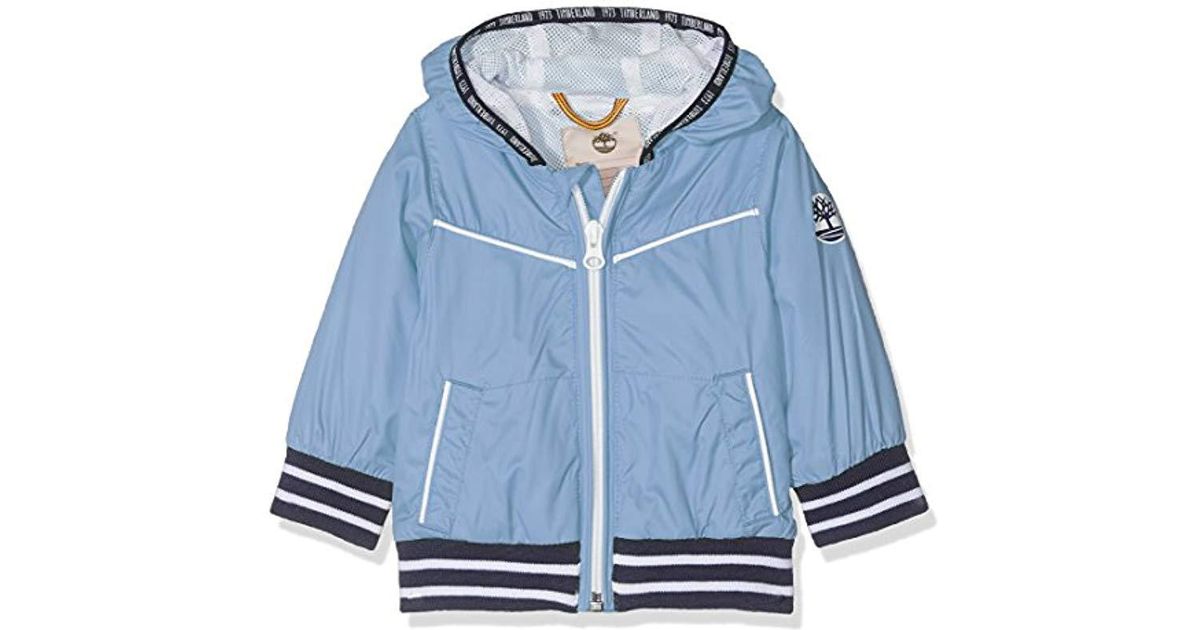 Blouson A Capuche Bebe Garcon Timberland En Coloris Bleu Lyst