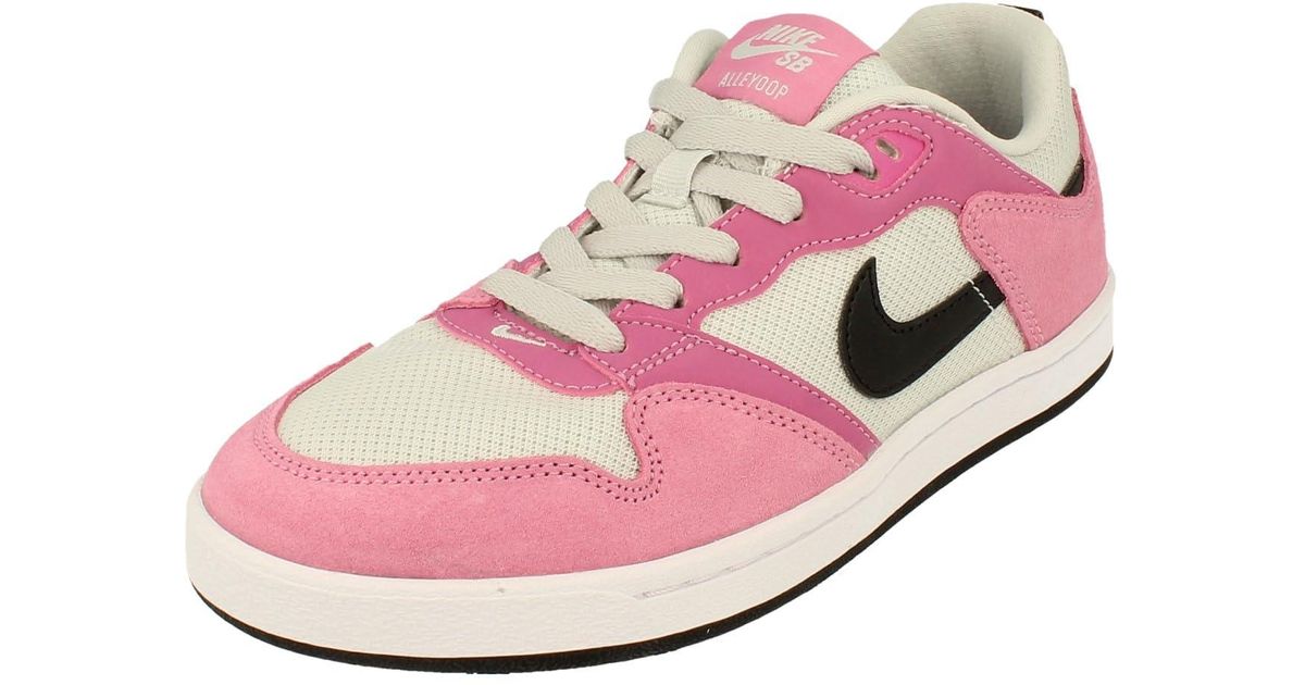 Nike Sb Alleyoop S Trainers Cq0369 Sneakers Shoes in Pink Lyst UK