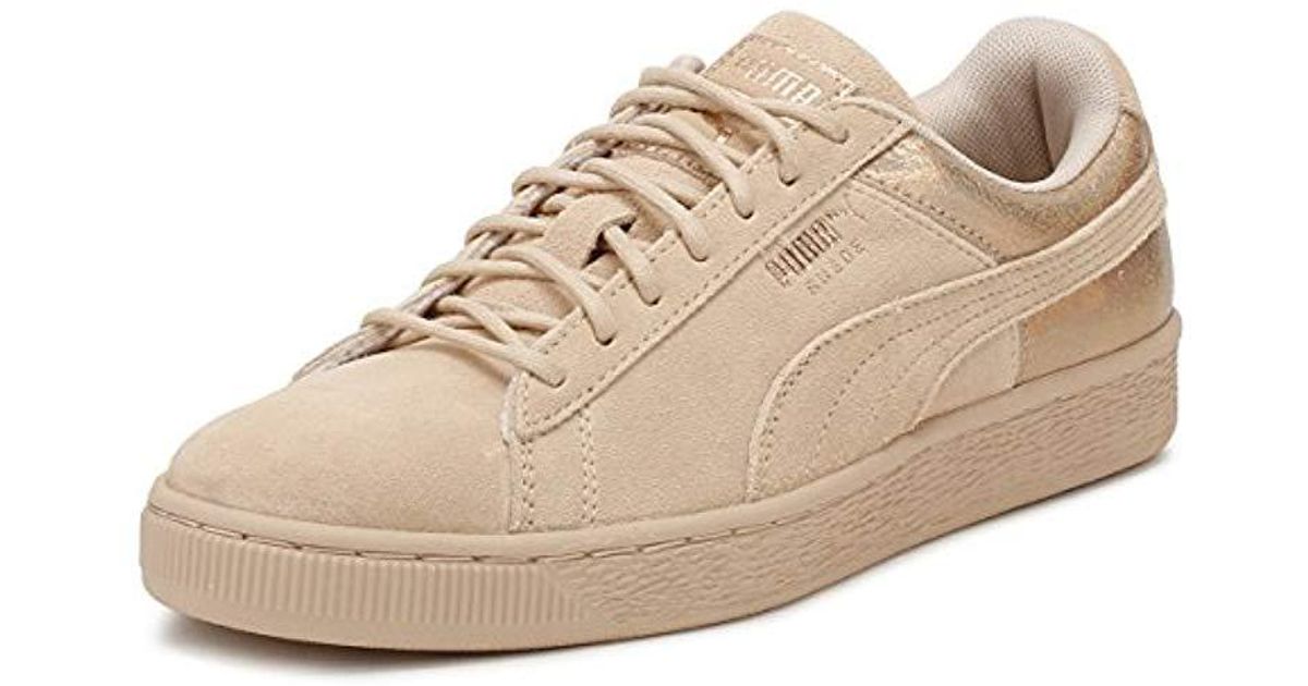 Cream puma trainers Clearance
