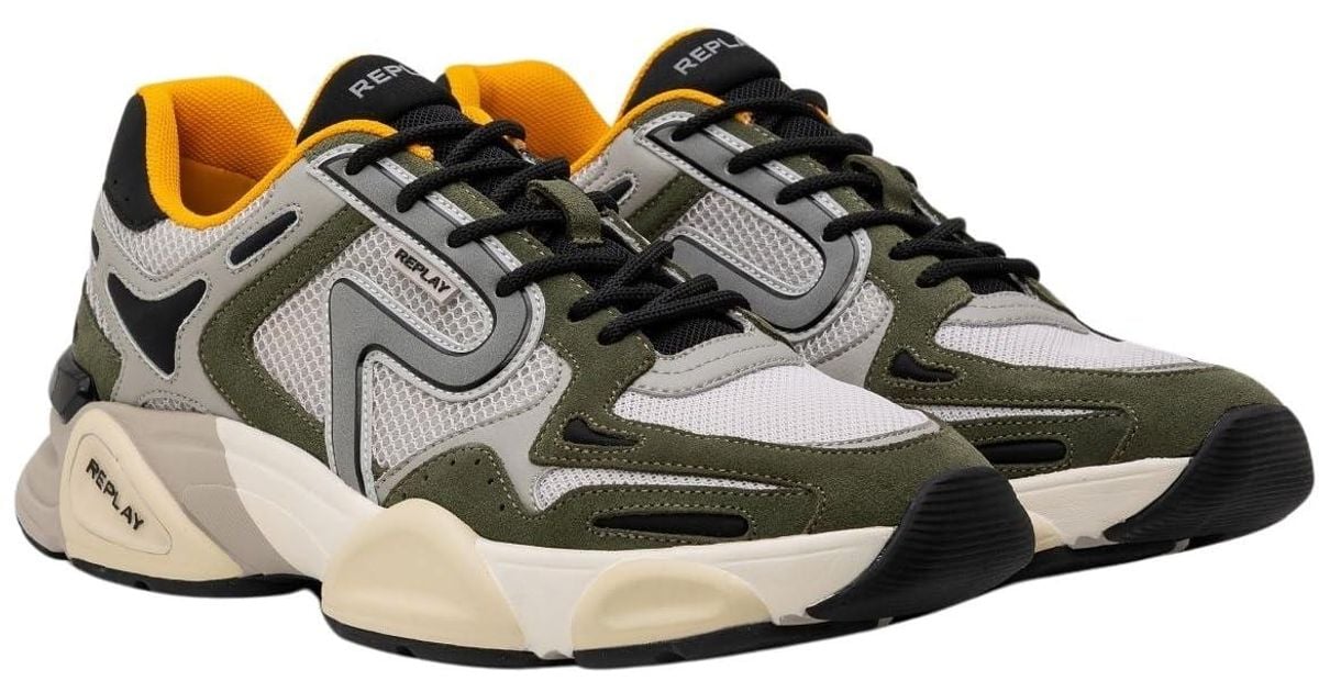 Replay Destiny M Night Sneaker in Black for Men Lyst UK