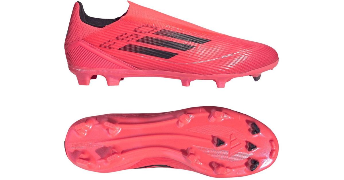 adidas Adult F50 League Laceless Firm multi ground Shoes in Pink Lyst UK