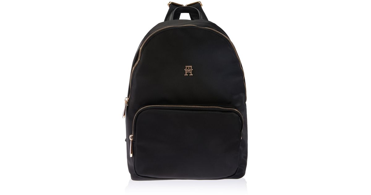 Tommy Hilfiger Poppy Th Backpack in Black Lyst UK