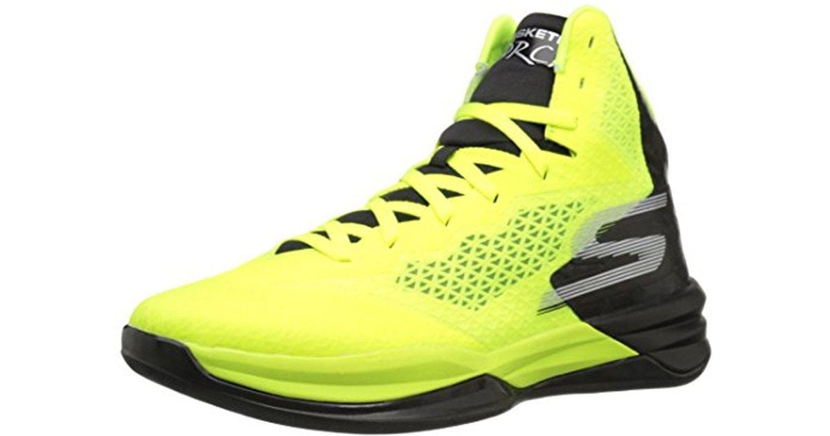 Skechers Performance Go Torch Basketball Shoe in Yellow for Men | Lyst