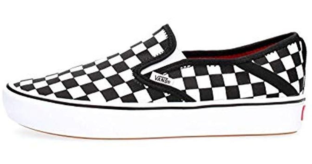 black and white vans without laces