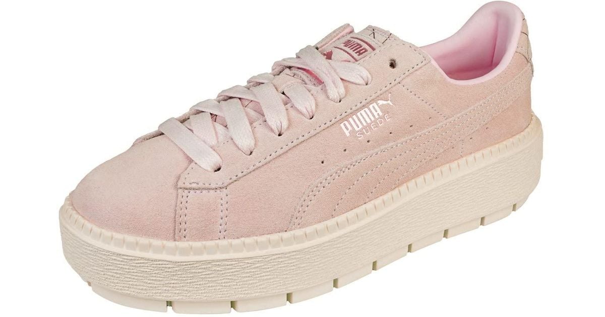 Puma suede platform deals trace wns