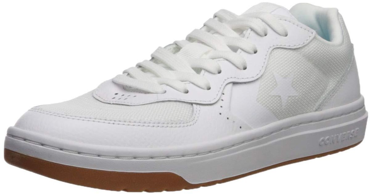 Converse Leather Men's 'rival' Trainers in White for Men - Save 22% | Lyst