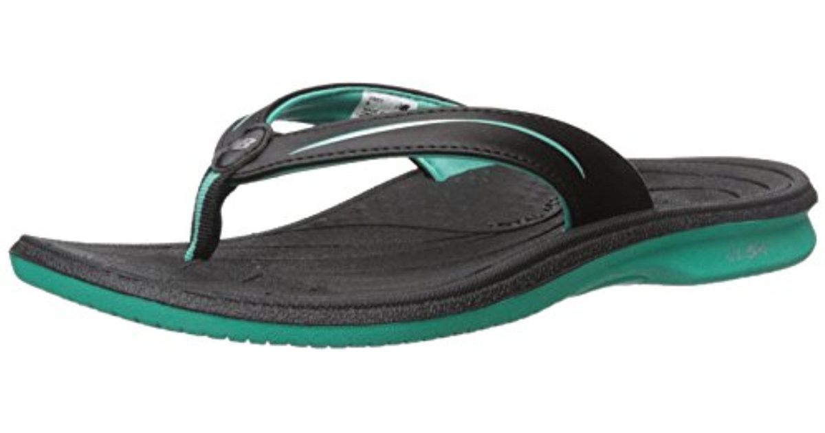 new balance cush flip flops