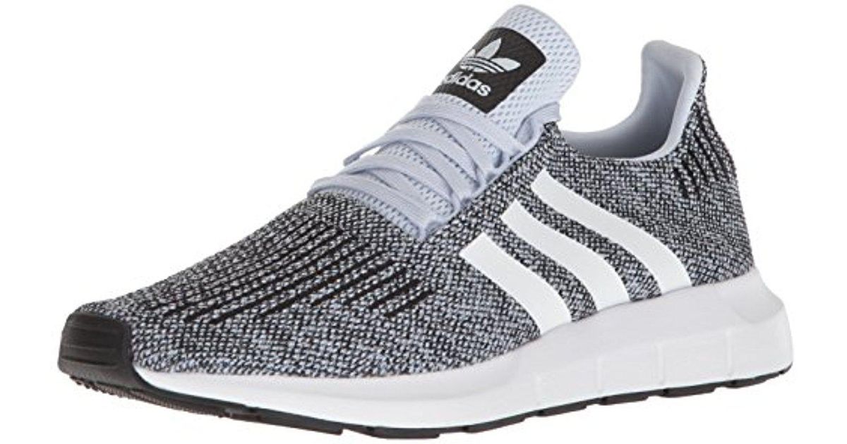 adidas swift run blue and white