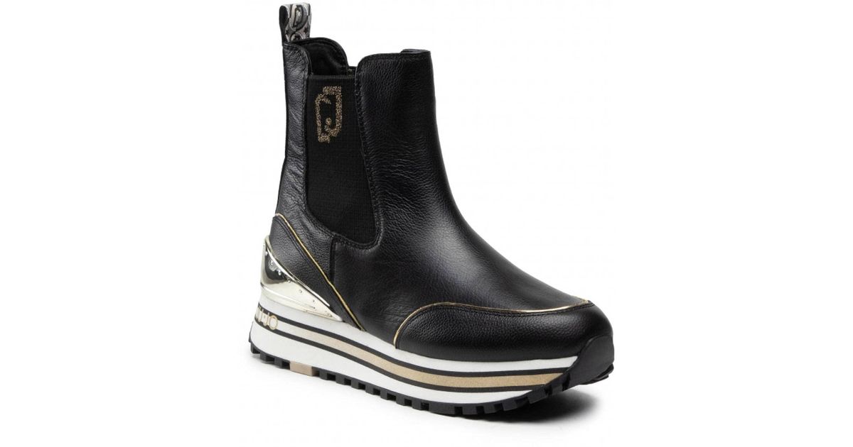 Liu Jo Maxi Wonder 26 Sneaker Calzino Black BF1057PX188 39 di Liu Jo | Lyst