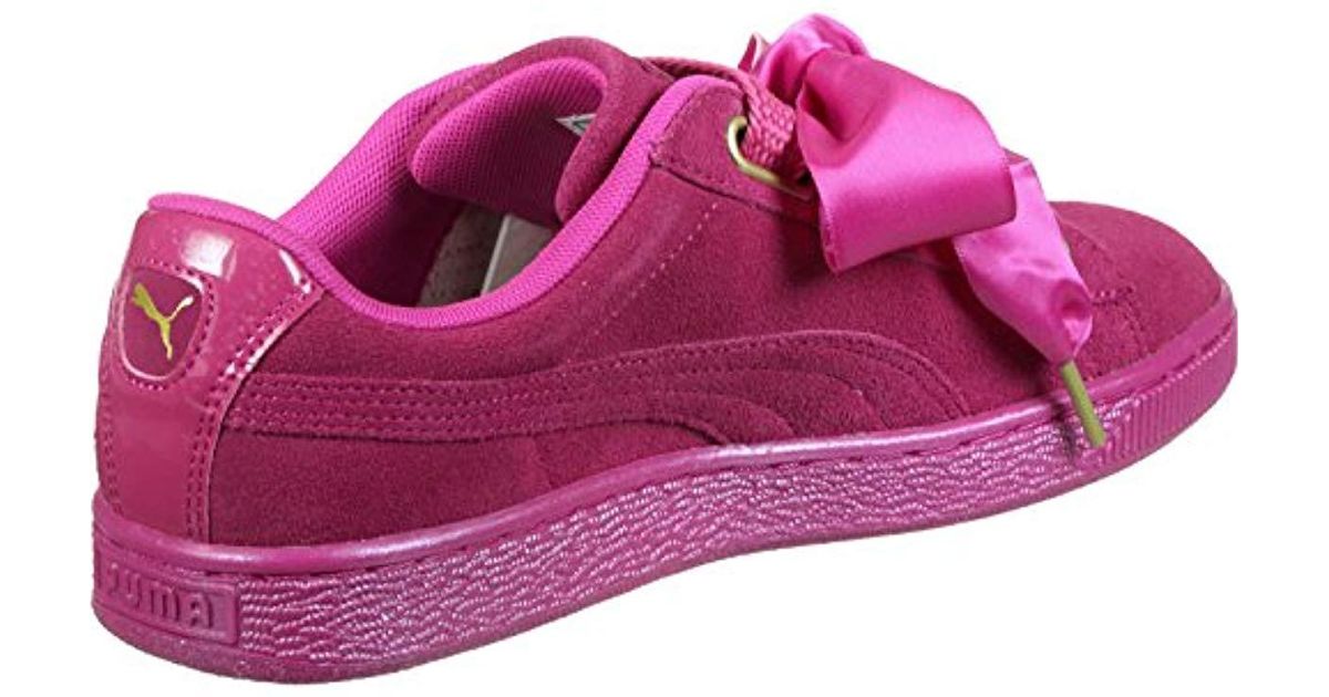 puma suede heart safari baskets mode femme puma suede heart safari baskets mode femme