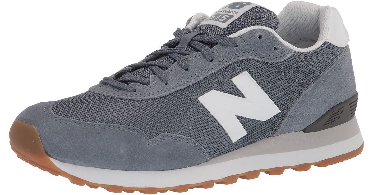 New Balance Suede 515 V3 Sneaker in Blue for Men - Save 30% - Lyst