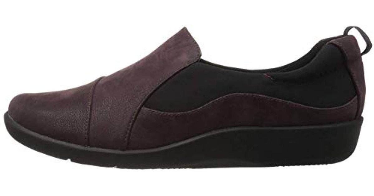 clarks women's cloudsteppers sillian paz slip on loafer