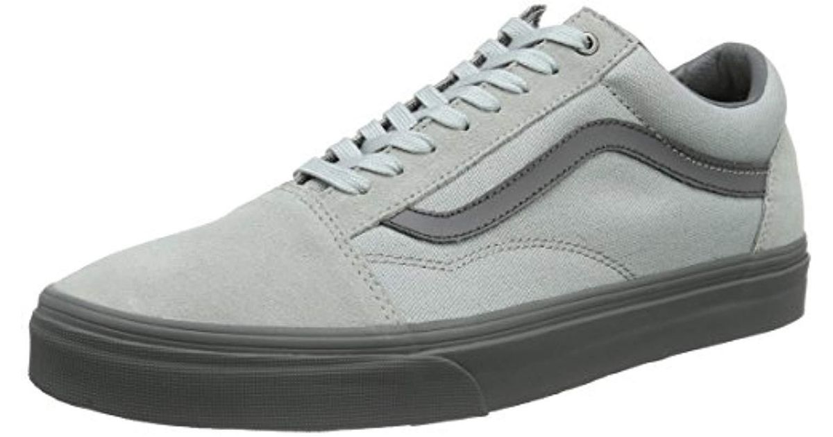 vans old skool hombre gris