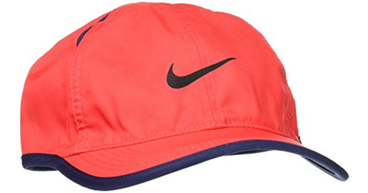 Nike Unisex Aerobill Featherlight Cap in Red for Men | Lyst