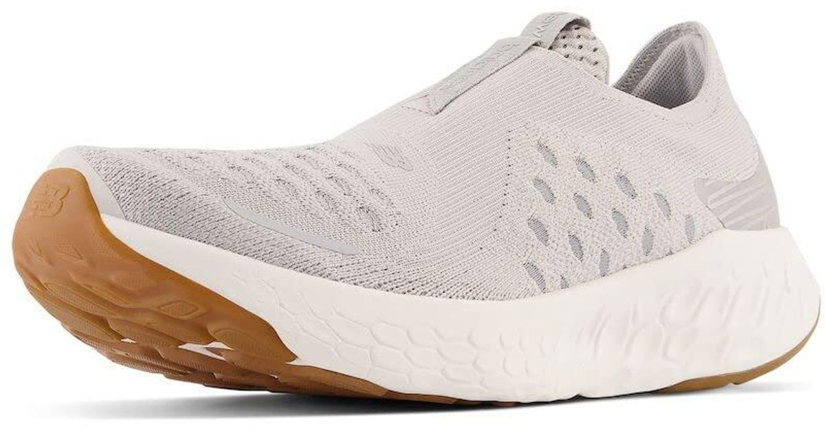 New Balance Fresh Foam X 1080 Unlaced V1 Slipon Running Shoe in White