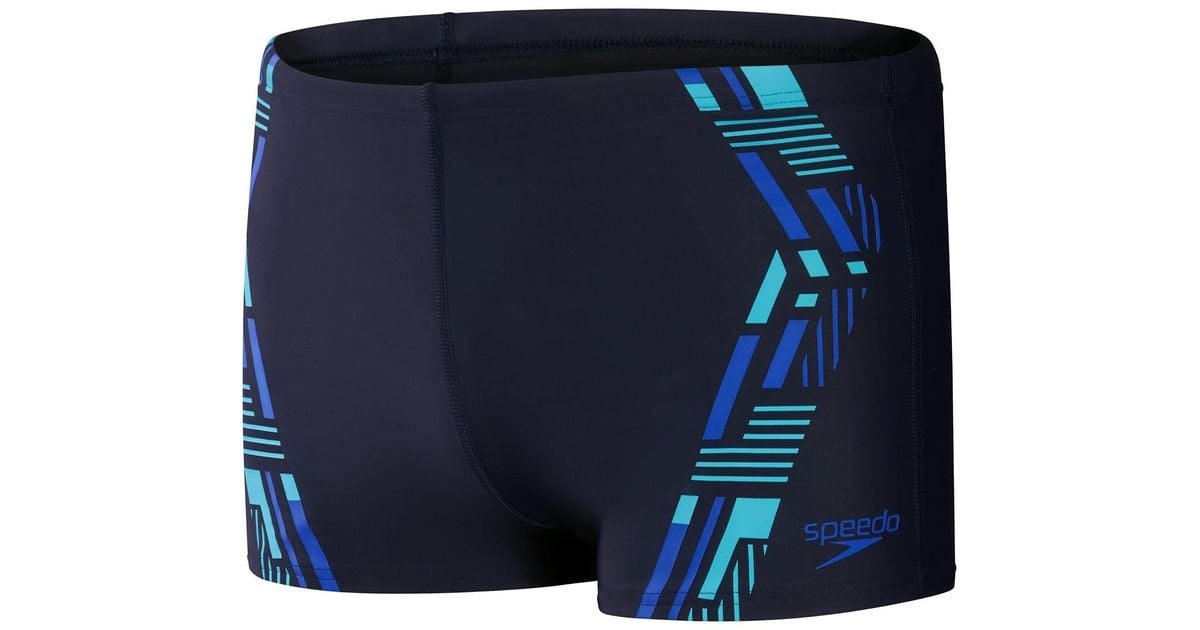 Speedo S Tpr Aqua Short Jammers Navy blue 40 for Men Lyst UK
