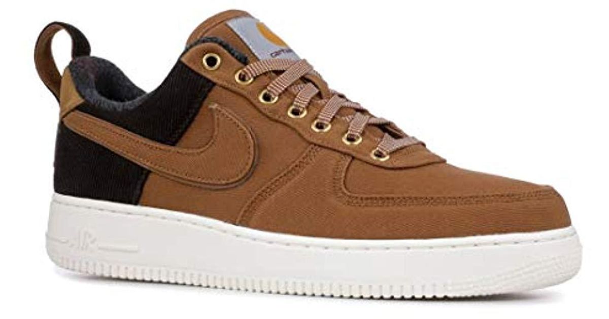 Nike Air Force 1 Low Carhartt Wip Ale Brown for Men | Lyst UK