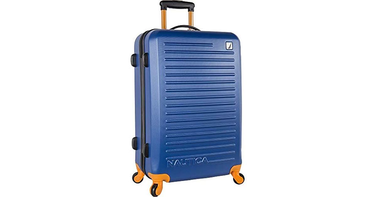 Nautica Ahoy Hardside Expandable 4wheeled Luggage24 Inch Checked Size