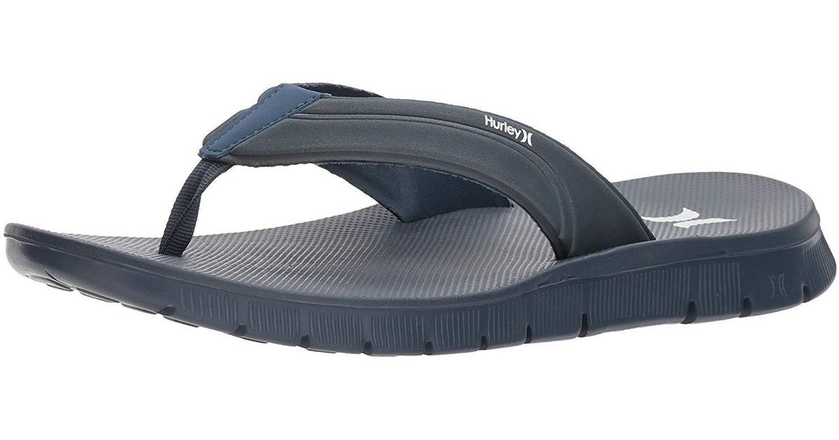 hurley fusion flip flops