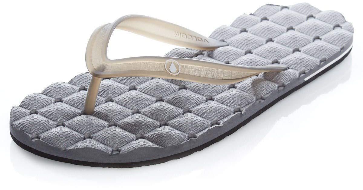Volcom Recliner Rubberr 2 Sandal in 