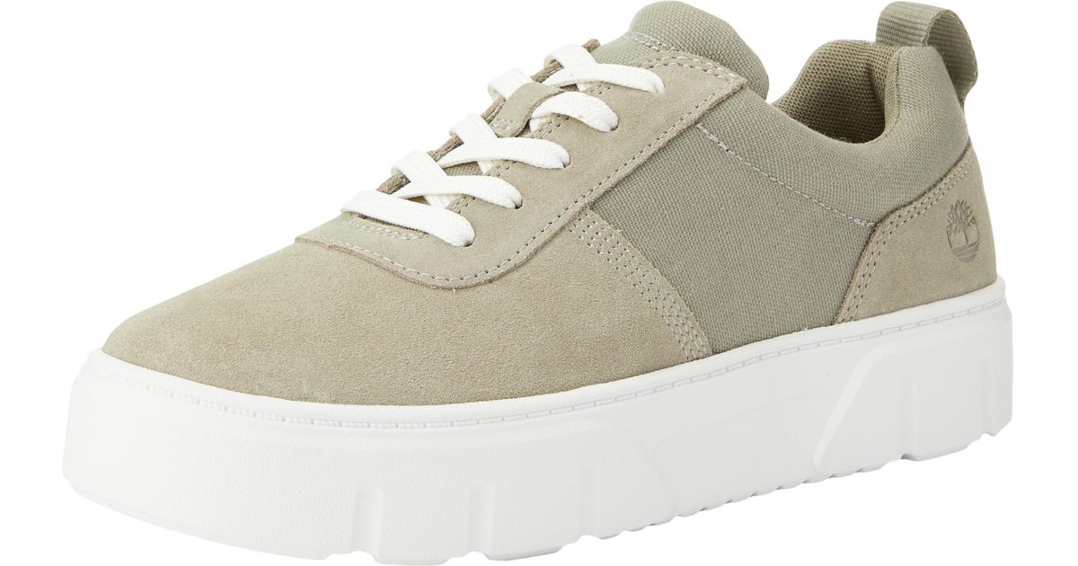 Timberland Low Lace Up Sneaker in Black Lyst UK