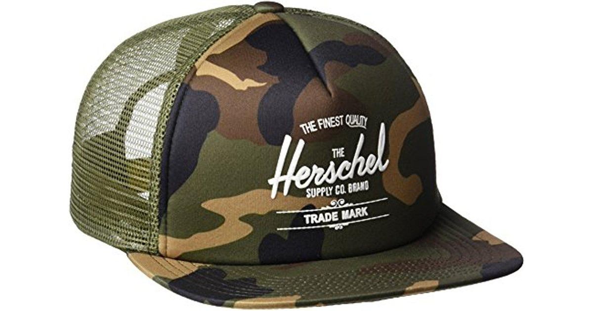 Herschel Supply Co Whalermesh Poly Army In Green For Men Lyst