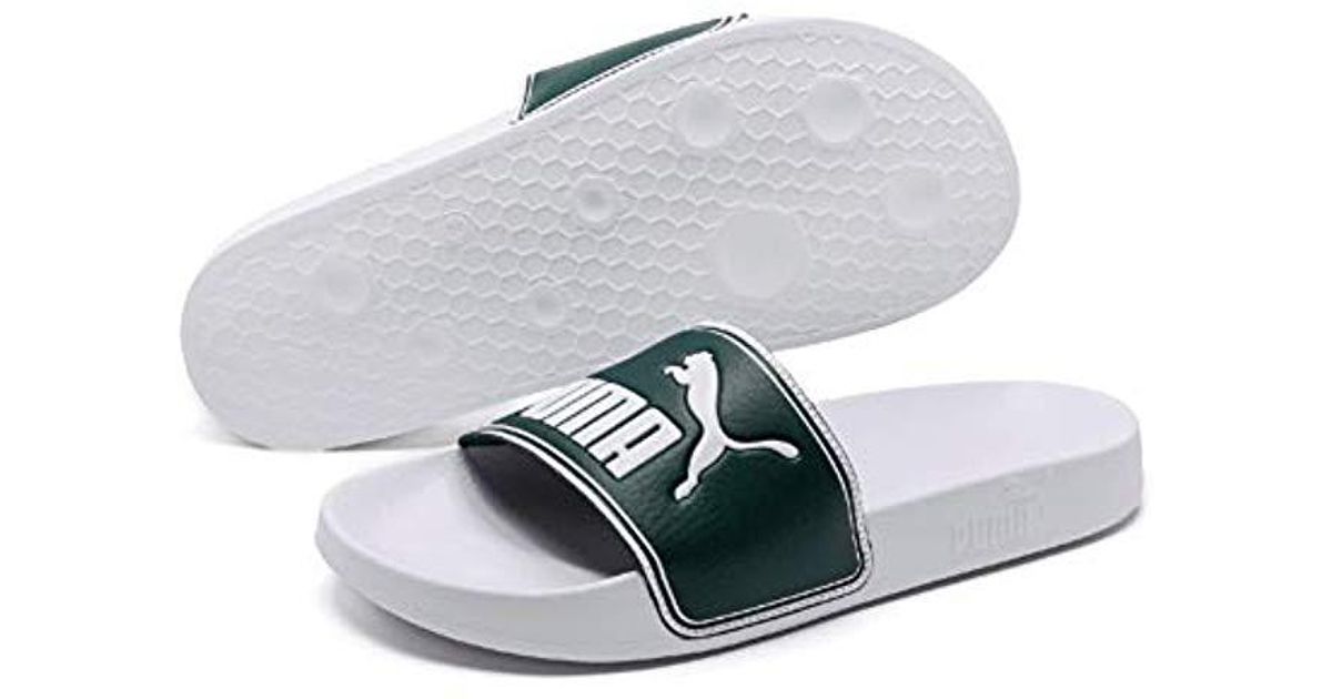 chanclas puma rosas