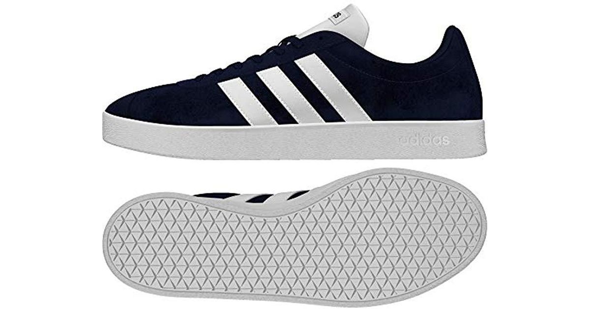adidas vl court nubuck sneakers mens