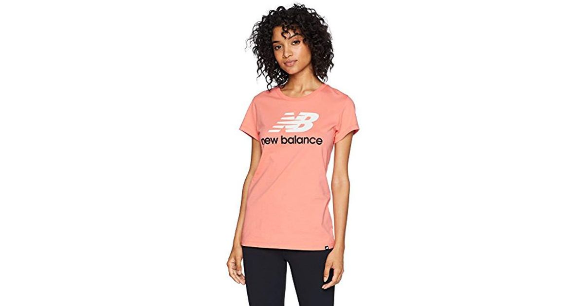 new balance orange t shirt