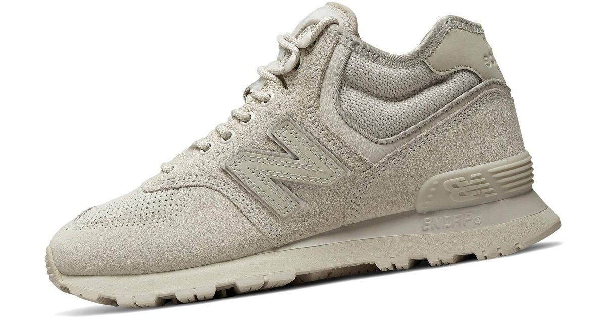 New Balance Rubber Wh574 Shoes Beige in Natural - Lyst