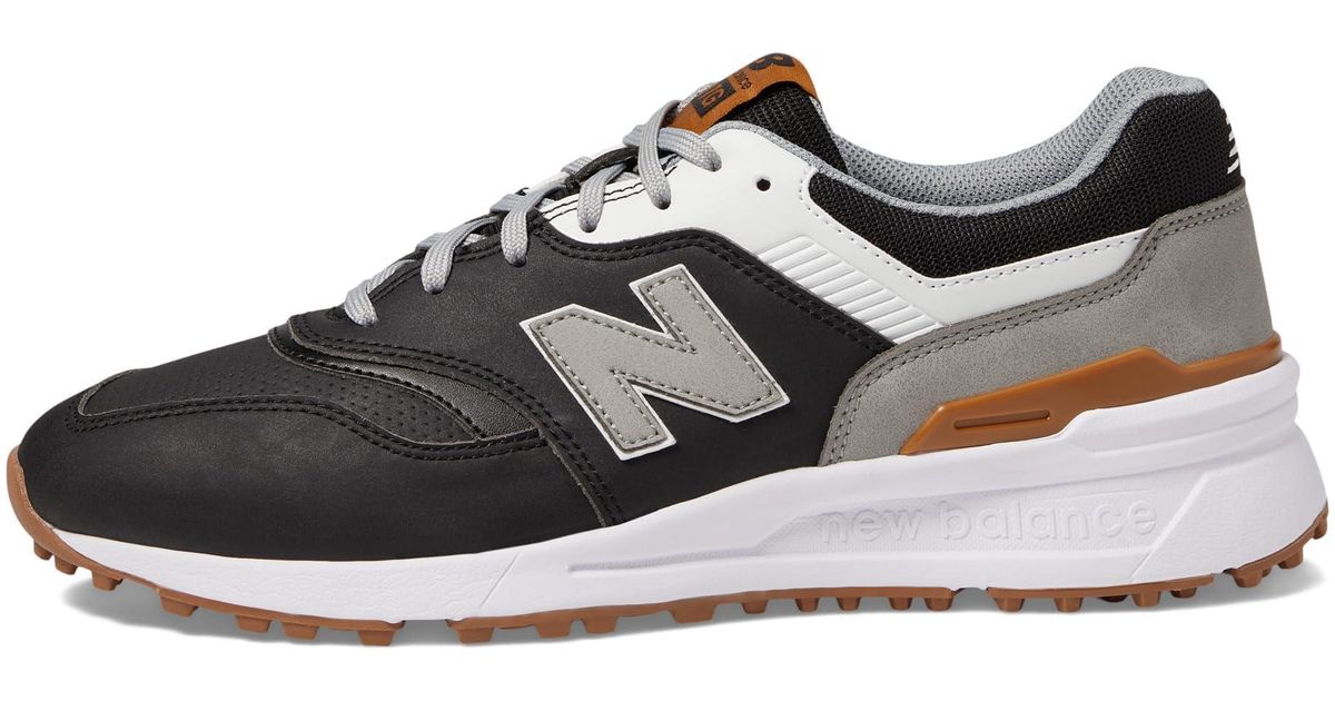 Grey New Balance 997 Black Orange Mens New Balance 997H Athletic