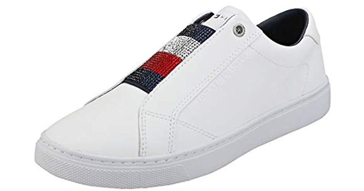 tommy hilfiger crystal trainers